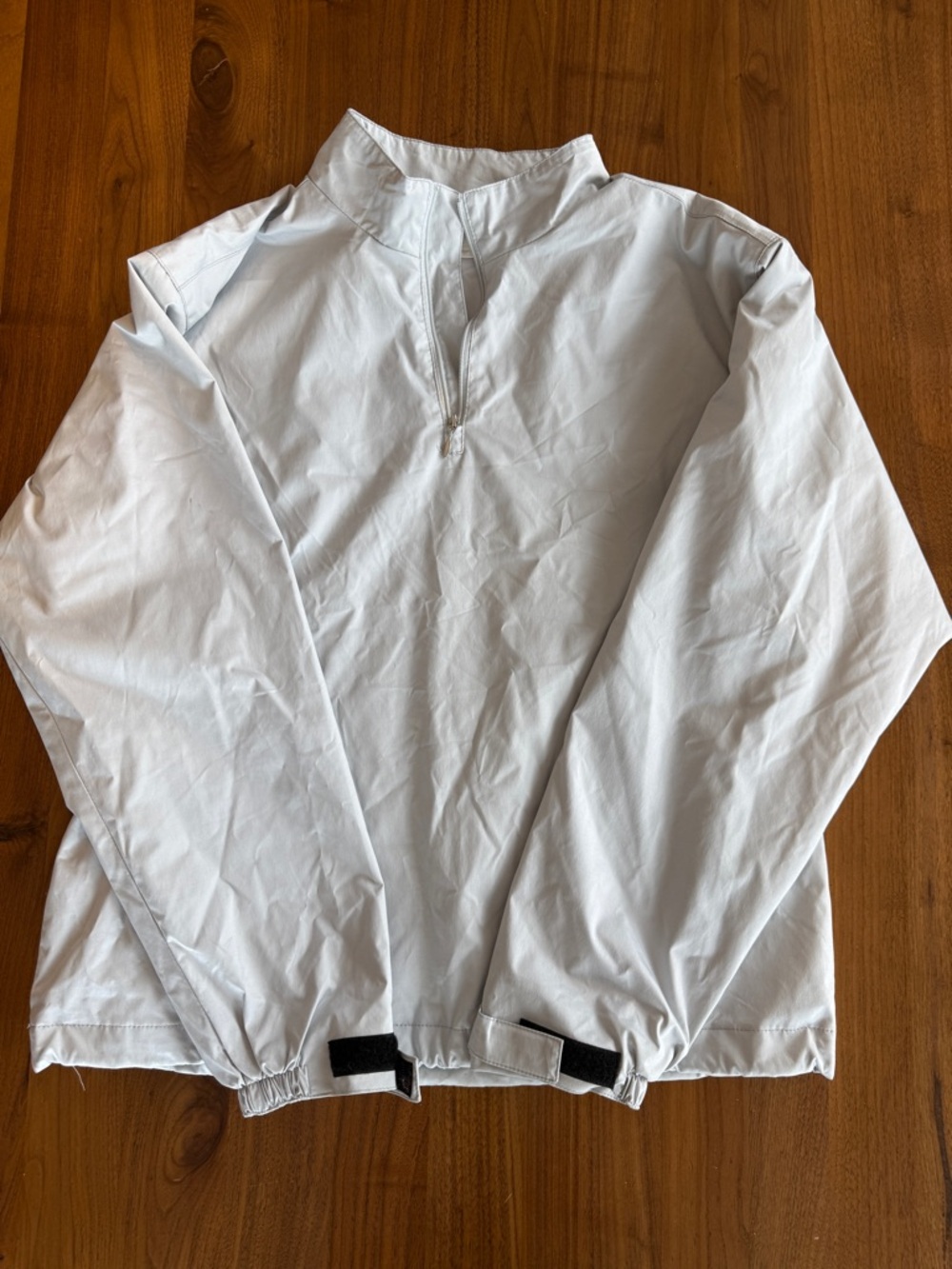 Nike Golf Gray Half Zip Windbreaker Jacket Women’s Medium Lightweight Athletic